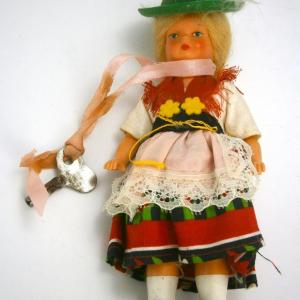 Photo of Vintage Wind-Up Mechanical doll