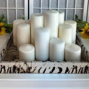 Photo of Zebra Print Tray with 15 Candles
