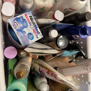 Photo of Used personal care products