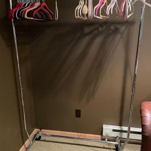 Photo of Tall clothes  rack