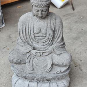 Photo of Stone Buddha.