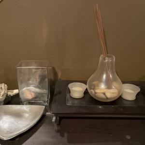Photo of Glass and rock decor