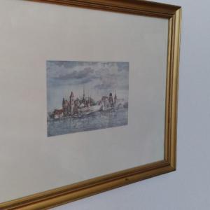 Photo of Framed Watercolor