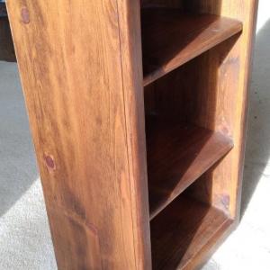 Photo of Small Vintage Pine Bookcase