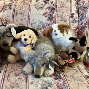 Photo of LOT 268L: Ty Beanie Babies and More- Toy Dog Collection