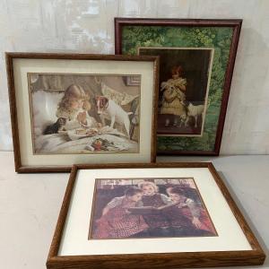 Photo of LOT 271X: Three Framed Prints