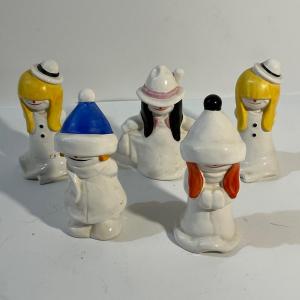 Photo of LOT 256X: Goebel Vintage Whosit Snow People Figurines