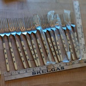 Photo of 16 Vintage Japan Stainless Steel Forks