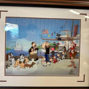 Photo of Toons Go to Hollywood Animation Art