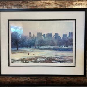 Photo of Central Park Skyline - Alexander Chen Lithograph
