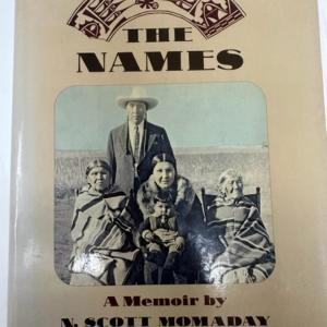 Photo of The Names - A Memoir by N. Scott Momaday - signed