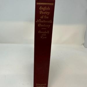 Photo of English Poetry of the Nineteenth Century - Campbell and Pyre