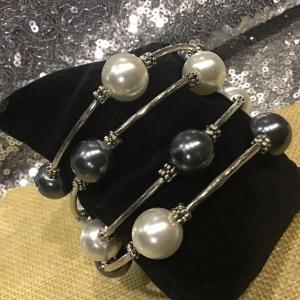 Photo of Beautiful Pearl Style Wrap Bracelet