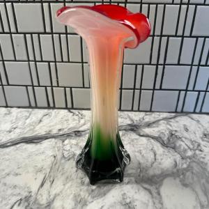 Photo of Glass Blown Lily Vase