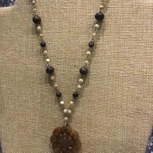 Photo of Multi Beaded Stone Fashion Necklace
