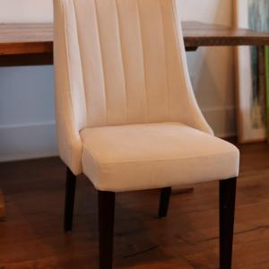 Photo of Velvet Upholstered Back Side Chair
