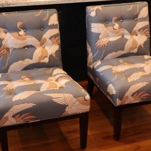 Photo of Pair of Egret Accent Chairs