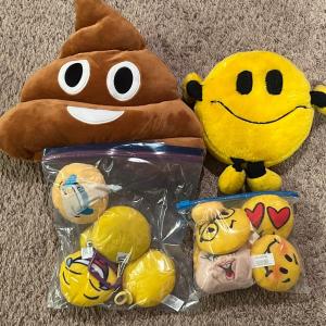 Photo of Emoji stuffies
