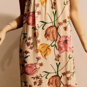 Photo of Vtg 60-70s  Boutique Mini dress/House dress/GoGo Gucci like Floral print J. Acco