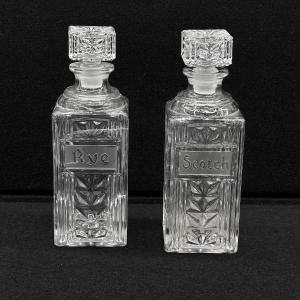 Photo of Rye & Scotch Glass Decanters