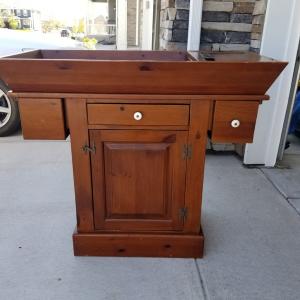 Photo of Antique Pinetique Dry Sink