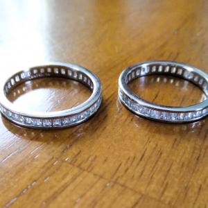 Photo of  .925 Silver CZ Rings - size 8  (NEW)