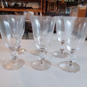 Photo of White Wine Glasses