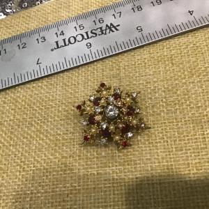 Photo of Vintage Rhinestone Brooch