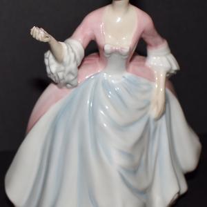 Photo of Royal Doulton "Diana" Vtg Figurine 8" HN 3266 1990 England Signed LkNu