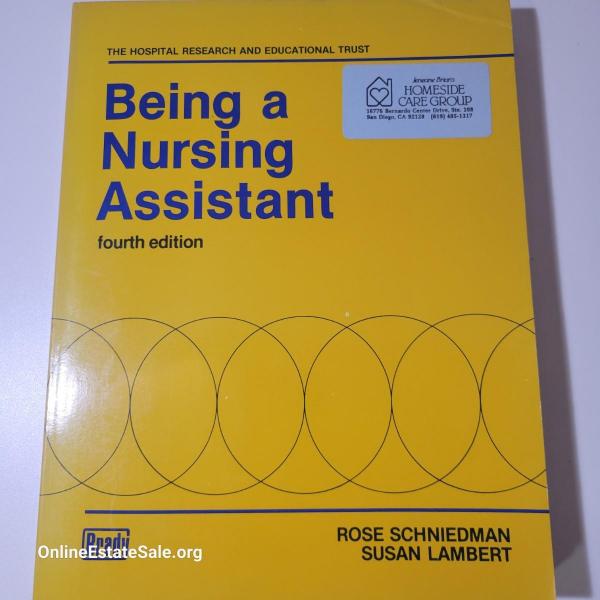 Photo of Being a Nursing Assistant book