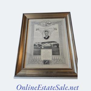 Photo of Dinner to CHARLES. A. LINDBERGH PRINT