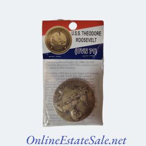 Photo of U.S.S THEODORE ROOSEVELT COIN