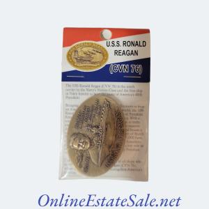 Photo of U.S.S RONALD REAGAN TRIBUTE COIN
