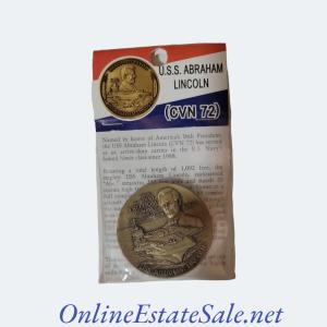 Photo of U.S.S ABRAHAM LINCOLN Tribute Coin