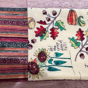 Photo of Handmade Small Fall Placemat or Cup Mat  8.5 x 5.5