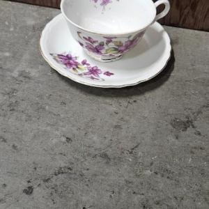 Photo of Tea cup and plate