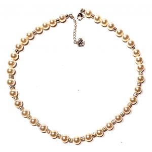 Photo of Swarovski Crystal & Pearl Enlace All-Around Necklace - 5200540