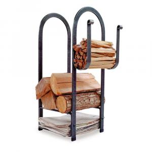 Photo of Enclume Fire Center Indoor Firewood Rack -