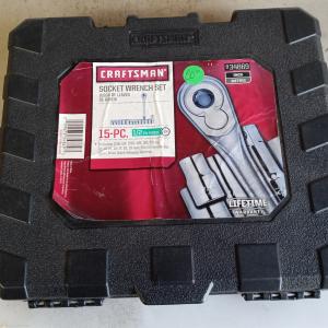 Photo of Craftsman 15pc ½ inch drive socket set..