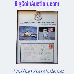 Photo of APOLLO 15  "PRIME RECOVERY SHIP" SIGNED POSTAL COVER