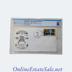 Photo of POSTAL COVER APOLLO 13 RECOVERY FORCE
