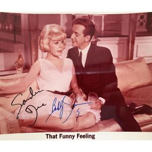 Photo of That Funny Feeling Sandra Dee and Bobby Darin signed movie photo
