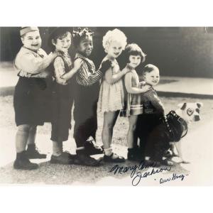 Photo of Our Gangs Mary Ann Jackson signed photo