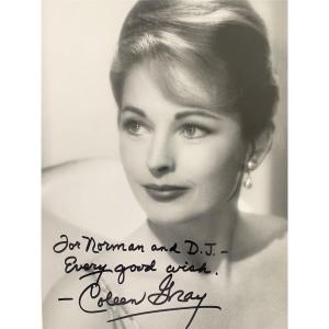 Photo of The Killing's Coleen Gray signed photo