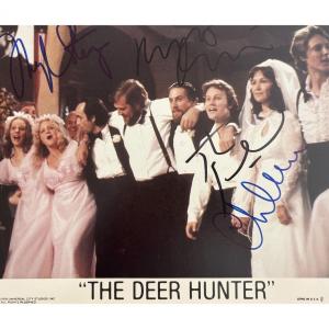 Photo of The Deer Hunter cast signed movie photo