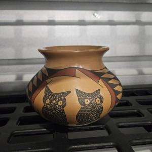 Photo of Pottery with Owl design