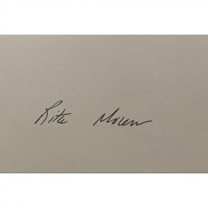 Photo of Rita Moreno original signature
