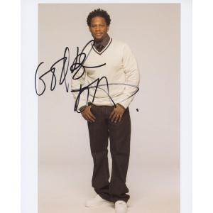 Photo of DL Hughley signed BET Comic View photo