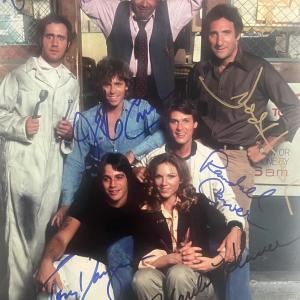 Photo of Taxi cast signed photo