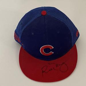 Photo of Chicago Cubs signed hat 